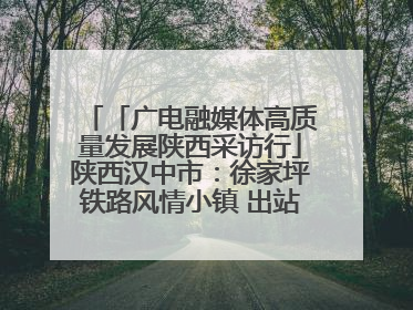 「广电融媒体高质量发展陕西采访行」陕西汉中市：徐家坪铁路风情小镇 出站就是景区