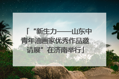 “新生力——山东中青年油画家优秀作品邀请展”在济南举行