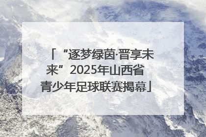 “逐梦绿茵·晋享未来”2025年山西省青少年足球联赛揭幕