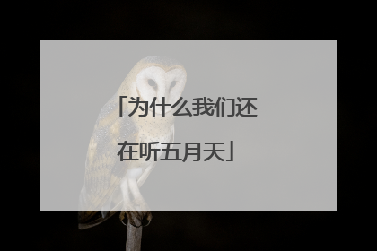 为什么我们还在听五月天