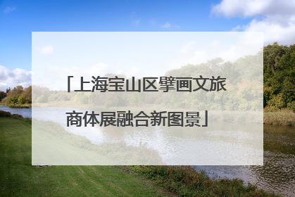 上海宝山区擘画文旅商体展融合新图景