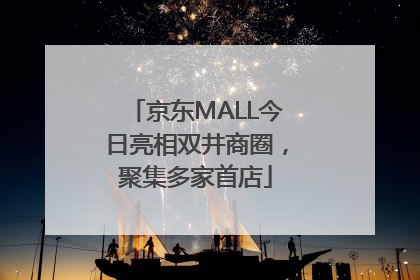 京东MALL今日亮相双井商圈，聚集多家首店