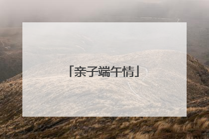 亲子端午情