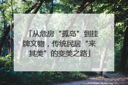 从危房“孤岛”到挂牌文物，传统民居“来其美”的变美之路