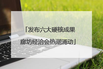 发布六大硬核成果 廊坊经洽会热潮涌动