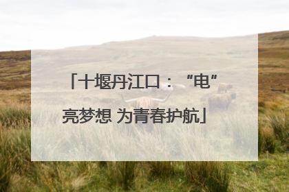 十堰丹江口：“电”亮梦想 为青春护航