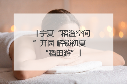 宁夏“稻渔空间”开园 解锁初夏“稻田游”