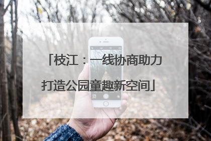 枝江：一线协商助力打造公园童趣新空间