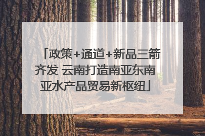 政策+通道+新品三箭齐发 云南打造南亚东南亚水产品贸易新枢纽