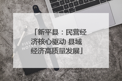 新平县：民营经济核心驱动 县域经济高质量发展
