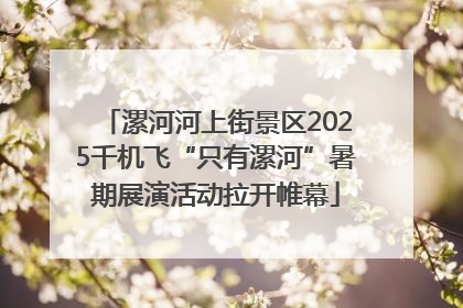 漯河河上街景区2025千机飞“只有漯河”暑期展演活动拉开帷幕
