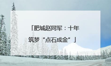 肥城赵同军：十年筑梦“点石成金”