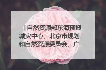 自然资源部东海预报减灾中心、北京市规划和自然资源委员会、广东省林业系统等正在招聘｜招聘信息