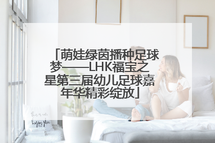 萌娃绿茵播种足球梦——LHK福宝之星第三届幼儿足球嘉年华精彩绽放