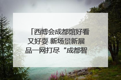西博会成都馆好看又好耍 新场景新展品一网打尽“成都智造”｜西博视界