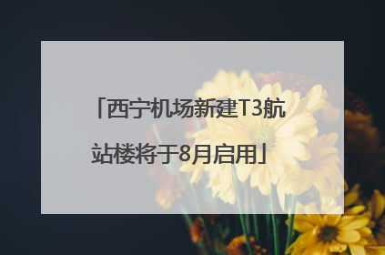 西宁机场新建T3航站楼将于8月启用