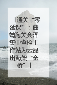通关“零延误”：曲靖海关会泽集中查检工作站为云品出海架“金桥”