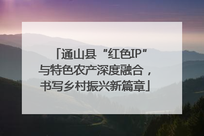 通山县“红色IP”与特色农产深度融合，书写乡村振兴新篇章