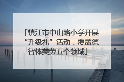 镇江市中山路小学开展“升级礼”活动，覆盖德智体美劳五个领域
