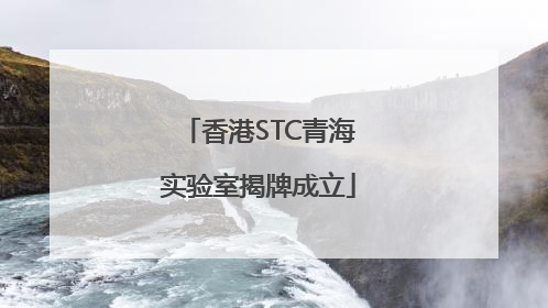 香港STC青海实验室揭牌成立