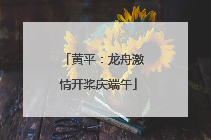 黄平：龙舟激情开桨庆端午
