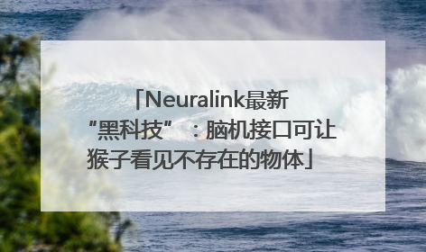 Neuralink最新“黑科技”：脑机接口可让猴子看见不存在的物体